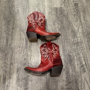 Red Cowgirl Boots